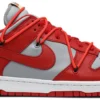 Off-White x Nike Dunk Low University Red