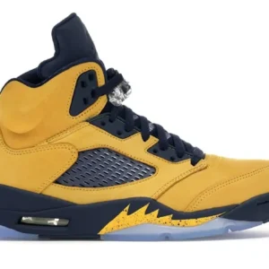 Air Jordan 5 Retro Michigan Yellow/Navy