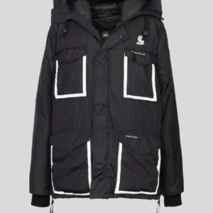 Canada Goose winter down jacket with owl.