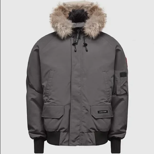 Canada Goose black Chilliwack down jacket.