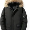Black Canada Goose Chilliwack down jacket.