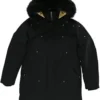 Moose Knuckles gold winter down jacket.