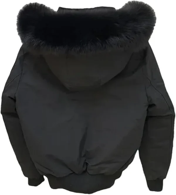 Red Moose Knuckles women's winter down jacket.
