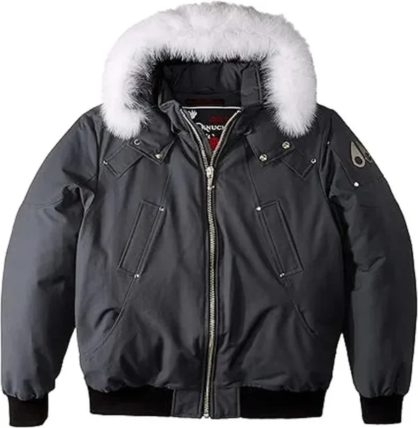 Red Moose Knuckles down jacket for winter.