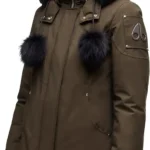Moose Knuckles women's winter down jacket.