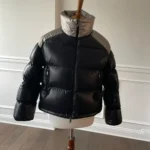 Moncler white down winter jacket.