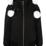 Red Moose Knuckles women's winter down jacket.