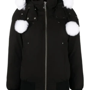 Red Moose Knuckles women's winter down jacket.